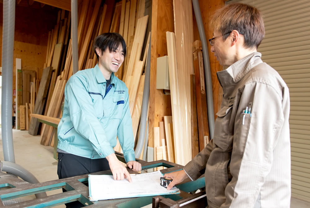 建具と家具の企画・設計・取付工事